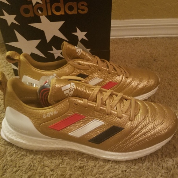 kith copa ultra boost gold